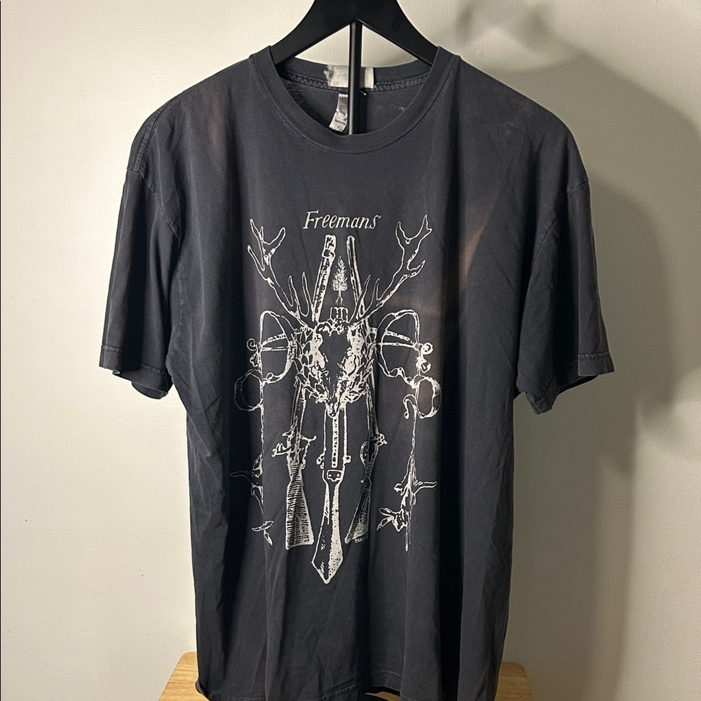 Black Graphic Short Sleeve Tee